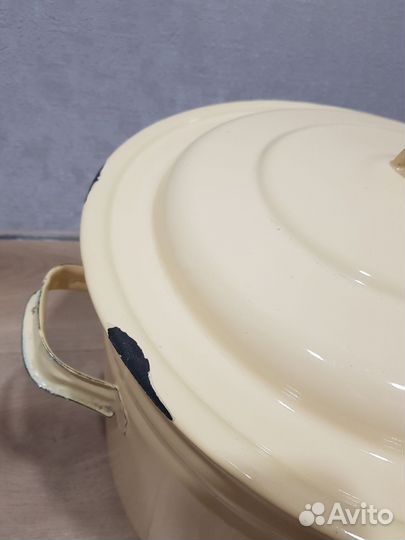 Кастрюля эмалированная большая, 25 л