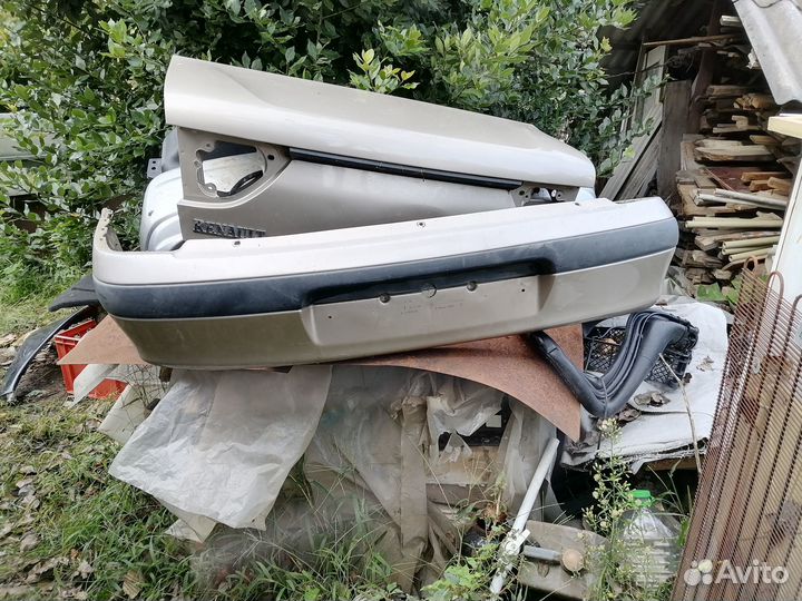 Бампер рено