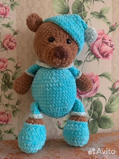 Вязаный мишка
