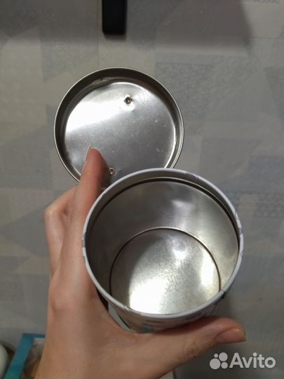 Набор жестяных баночек для сыпучих