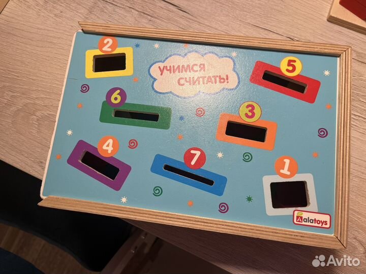 Развивающие игрушки монтессори