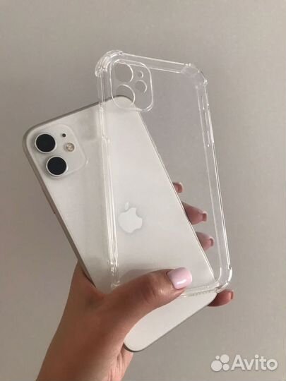 Чехол на iPhone 11 прозрачный силиконовый