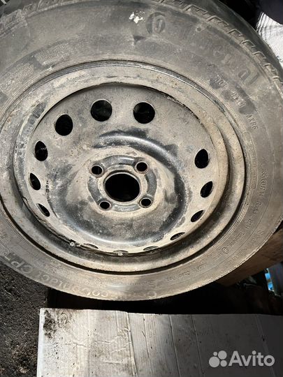 Диск штампованный Daewoo Nexia и Chevrolet Lanos