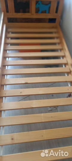 Детская кровать IKEA с матрасом