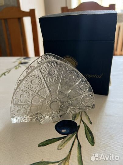 Салфетница хрустальная Bohemia crystal