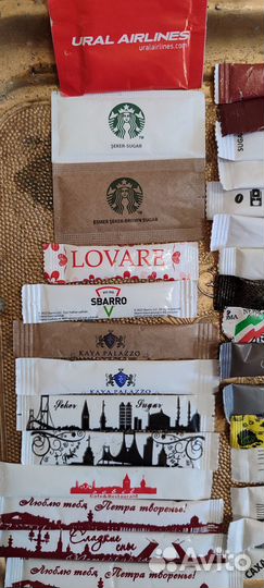 Коллекция сахарных стиков