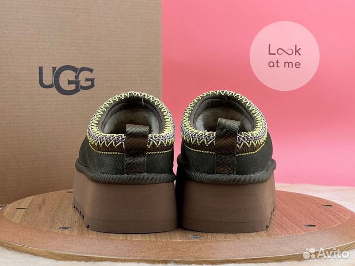 Угги женские Ugg Tazz Platform Burnt Olive