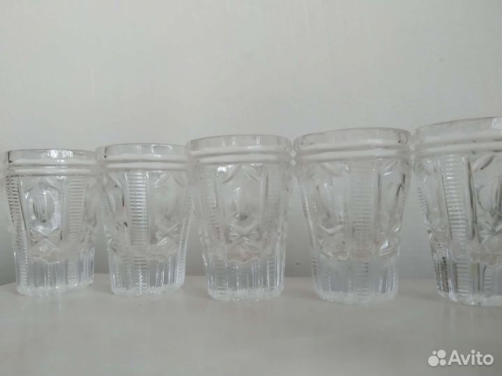 Стопки хрустальные СССР