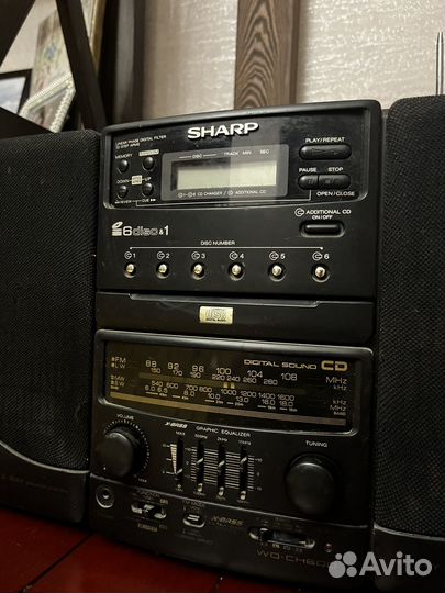 Портативный Sharp wq-ch600