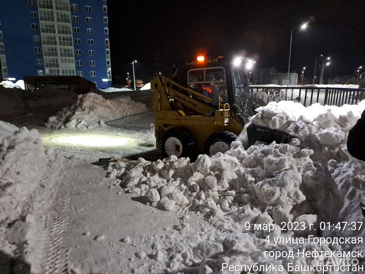 Услуги минипогрузчика