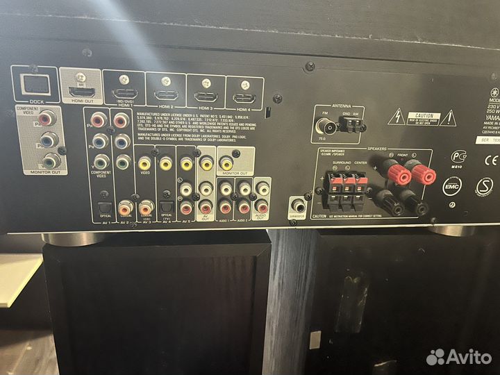 Ресивер yamaha