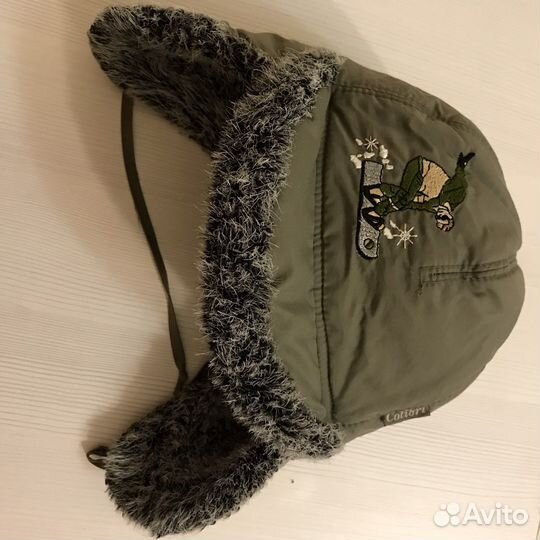 Зимняя шапка для мальчика 50 52