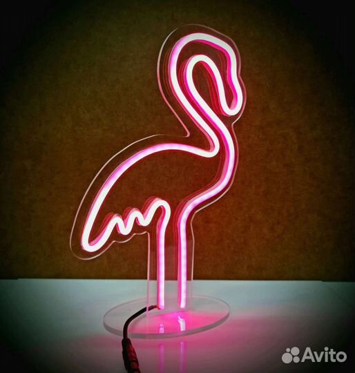 Неоновая вывеска ночник
