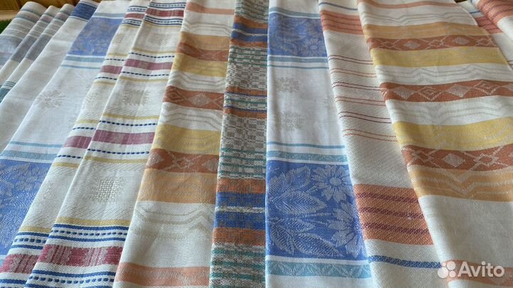 Полотенце кухонное льняное СССР готовое