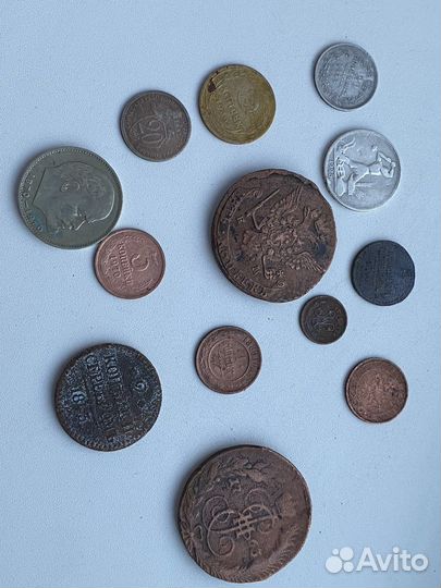 Монеты царские и СССР