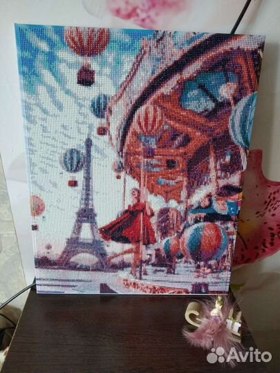 Алмазная вышивка готовая работа