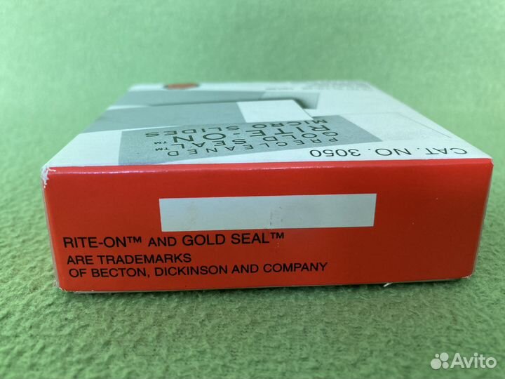 Стекла для микроскопа