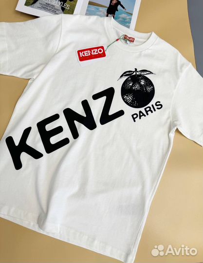 Футболка kenzo топовое качество