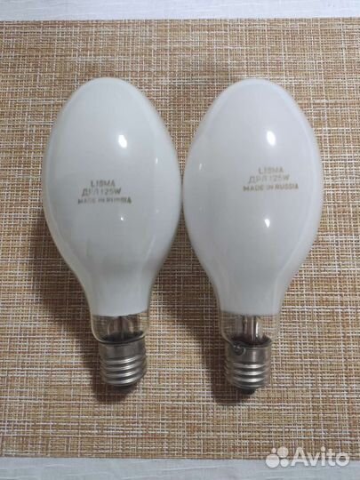 Лампа дрл-125w новая