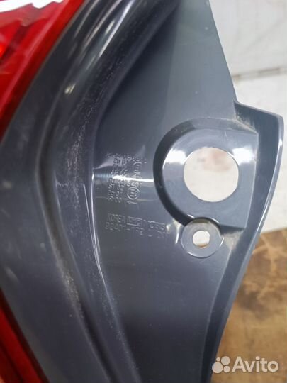 Фара фонарь задний левый hyundai solaris 1 хэтчбек