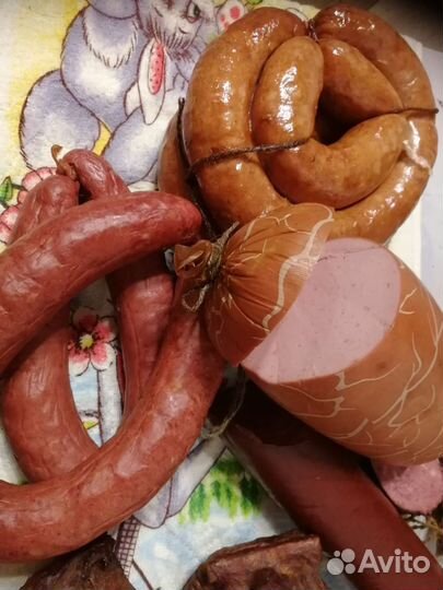Мясо свинина, Колбаса домашняя, сало Соленное