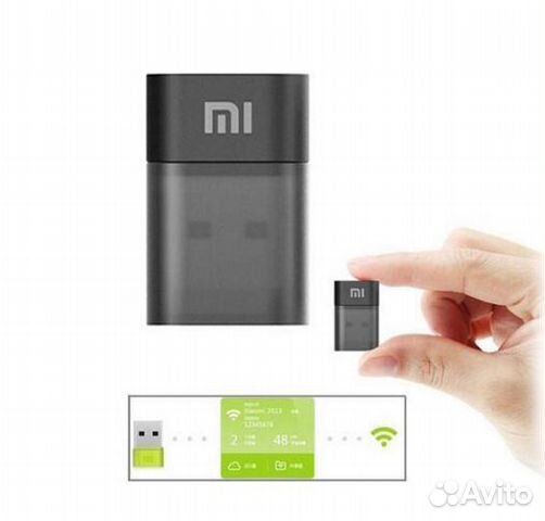 Wi-Fi адаптер роутер Xiaomi Mi Wi-Fi USB купить в Иркутске с доставкой ...