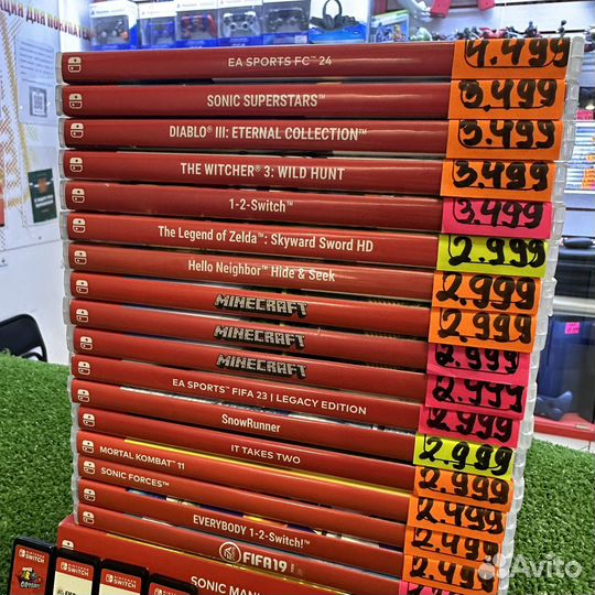 Игры картриджы Nintendo Switch