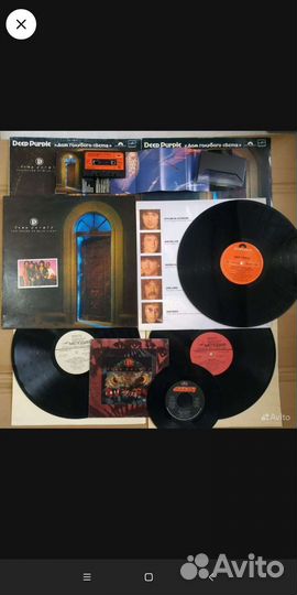 Deep purple LP, singles 12