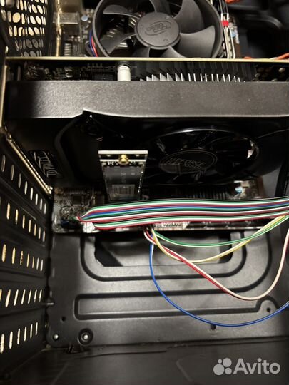 Игровой компьютер с монитором бу (комплект)