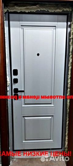 Тёплая дверь входная от производителя с бесплатной