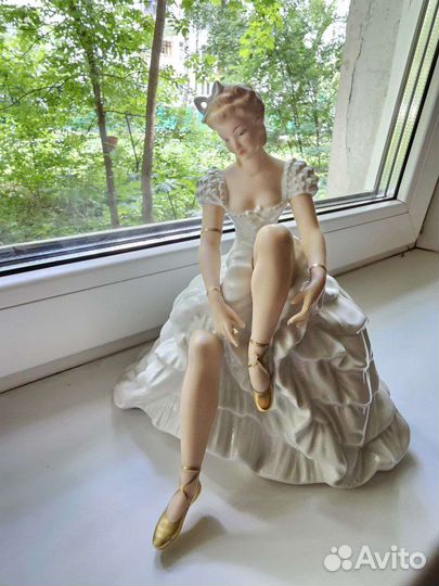 Статуэтка балерина германия валендорф 25 см