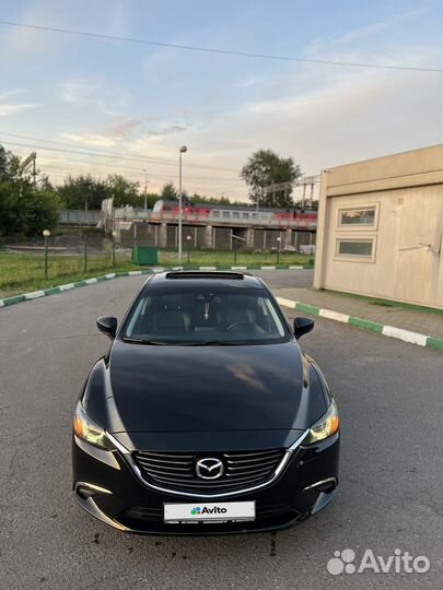 Mazda 6 2.5 AT, 2017, 72 000 км