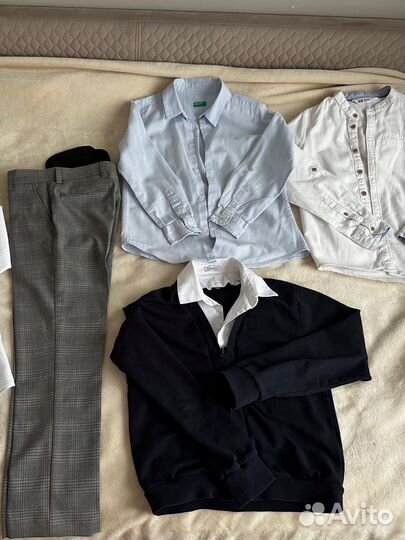 Школьная форма для мальчика пакетом 134 на 8-9лет