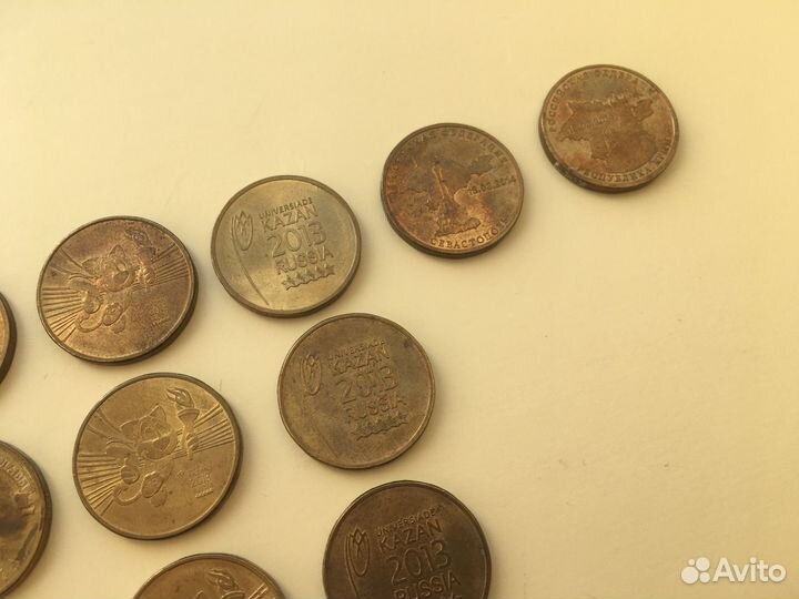 Юбилейные монеты 10 рублей