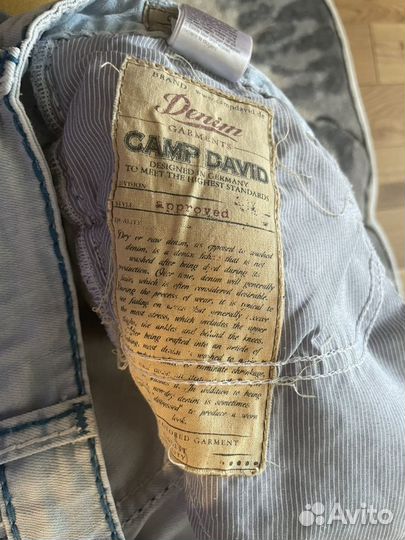 Джинсы camp david slim fit