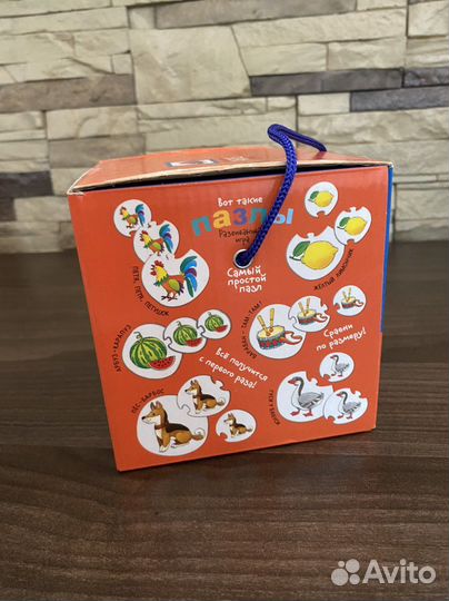 IQ пазлы для детей 2+