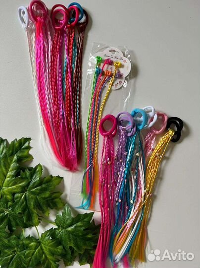 Цветные пряди для волос