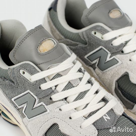 Кроссовки New Balance 2002R Grey / Blue Wmns