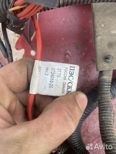 Подкапотная проводка приора 16кл с абс