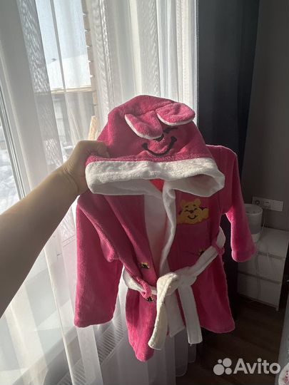 Детский махровый халат