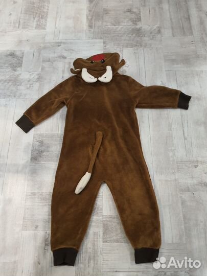 Комбинезон оленя флисовый