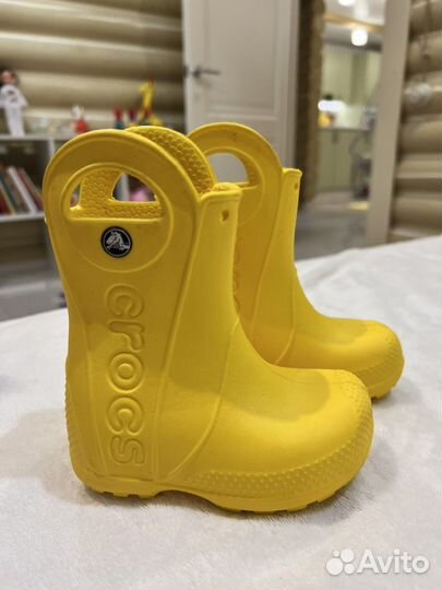 Резиновые сапоги crocs