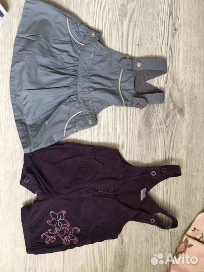 Вещи пакетом на девочку 74-80