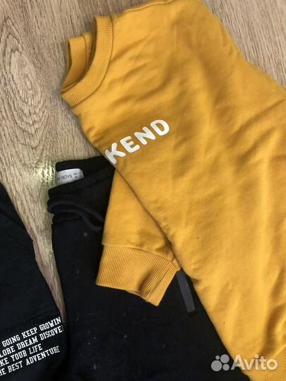 Одежда для мальчика пакетом 128 134