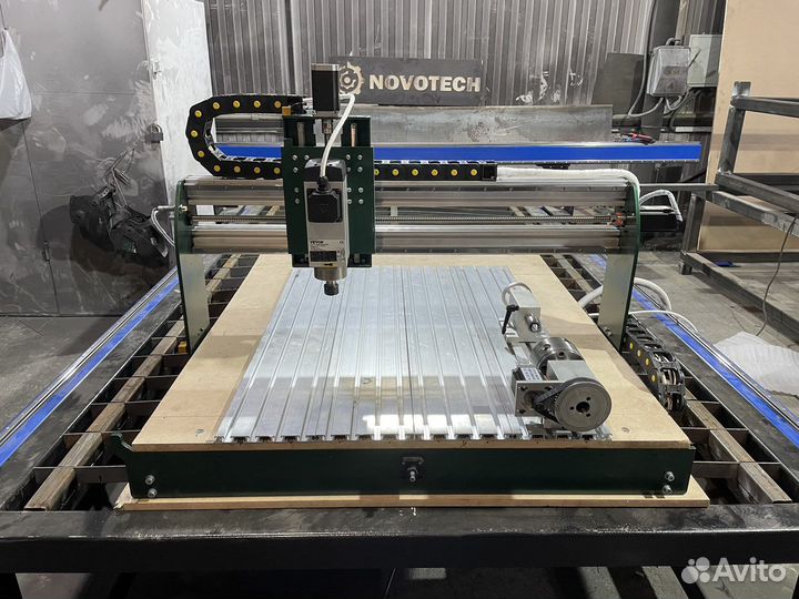 Фрезерный станок с чпу по дереву - 1000х700