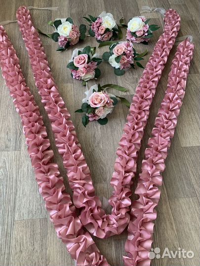 Прокат свадебных лент на машины