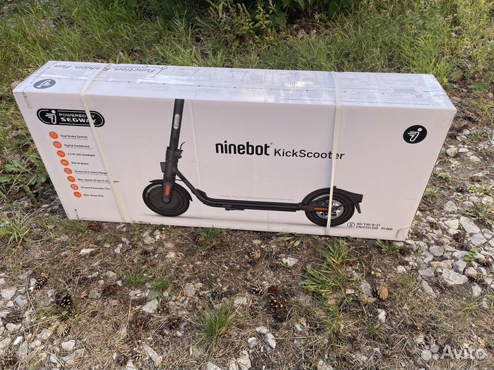 Электросамокат Ninebot Kickscooter F25E. Новый