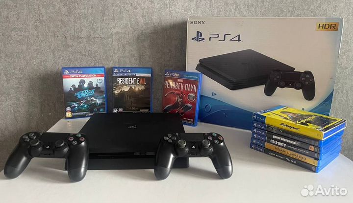 Sony PS4 (новые, гарантия, множество игр 400+ )