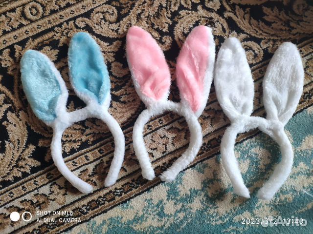 Ушки зайчика ободок