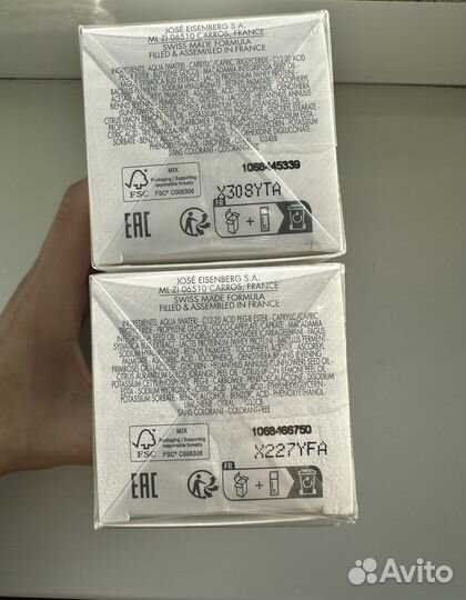 Eisenberg крем-флюид и увлажняющий крем